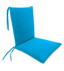 Best sunbrella patio cushions from sunbrella canvas outdoor bench cushion. Sunbrella Classic Rocking Chair Cushions With Ties Seat 21 Front 17 Back X 19 X 2 Back 16 X 20 X 2 Canvas Black Plowhearth