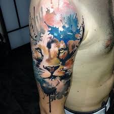 The coloring will determine how artistic or realistic the design will look. 145 Daring Lion Tattoo Designs For Men And Women