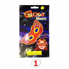 Glow Stick Isikli Maske Fosforlu Isikli Maske Fosforlu Cubuk Fosforlu Maskeler