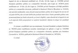 221/2018 pentru modificarea şi completarea legii nr. Cu Cat Au Crescut SubvenÈ›iile De La Buget Pentru Partidele Politice Psd A Primit 96 8 Milioane Lei De La Bugetul De Stat In 2018 Pnl 44 4 Milioane De Lei Usr 13 Milioane