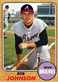 Evaluations by the industry leader. Alternate 1968 Card For Bob Johnson Old Baseball Cards Atlanta Braves Braves Baseball