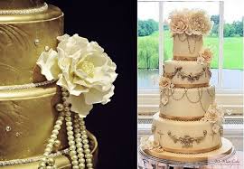 Our wedding was themed great gatsby but we called it once upon a roaring 20's. Wedding Cake Ideas Cake Geek Magazine Wedding Cake Pearls Beaded Wedding Cake Gatsby Wedding Theme