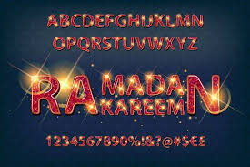 English Alphabet In Arabic Style For Ramadan Or Hari Raya English Alphabet Arabic Alphabet Alphabet