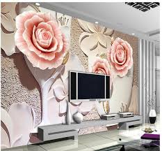 Eine tapete ist ein sehr vielseitiges dekorationsmittel für den haushalt. Rabatt 3d Rose Tapeten Fur Schlafzimmer 2021 Im Angebot Auf De Dhgate Com