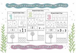 Maybe you would like to learn more about one of these? Lembar Kerja Kognitif Anak Tk Paud Matematika Free Download