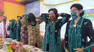 Unik Masker Kain Batik Di Banyumas Untuk Cegah Virus Corona Suara Jateng