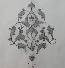 Rumi Eskiz Rumi Sketch Tezhip Art Finearts Islamicart Artgallery Istanbul Islamic Art Pattern Art Turkish Art