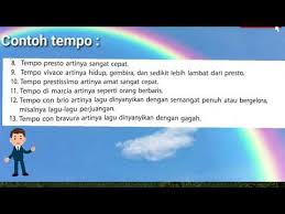 Aug 18, 2021 · lagu tersebut termasuk ke dalam lagu yang bertempo cepat karena dimainkan dengan kunci e mayor dengan tempo 153 bpm. Tanda Tempo Dan Tinggi Rendah Nada Youtube