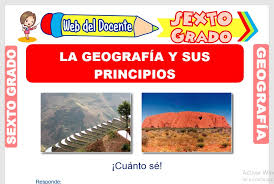 Trabajo fin de grado (6). Geografia Sexto Grado De Primaria 27 Fichas Gratis