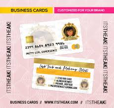A business credit card gives you the convenience of a credit card for business expenses. Credit Card Business Cards Customized For Your Brand Etsy
