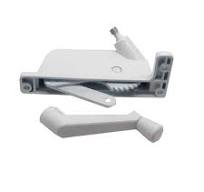 Barton Kramer Keller/PGT 2-3/8 in. White Aluminium Right-Hand Awning Window  Operator 232W