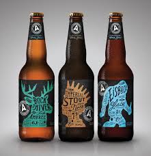 Craft Beer Typography Craft Beer Design Beer Bottle Design Craft Beer Packaging