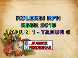 Koleksi Rph Kssr Tahun 1 Hingga Tahun 6 2019