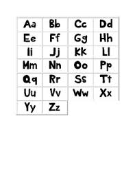 Alphabet Chart By Crazey Creations Teachers Pay Teachers