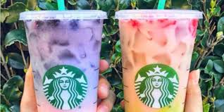 Use a cream base (4 pumps for a venti, 3 pumps for a grande, and 2 pumps for tall). Secret Rainbow Starbucks Drinks Are Stunning How To Get Them
