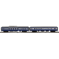 Atlas ~ O Scale ~ PREMIER ~ 70' Streamline Passenger car set ~ 2 Car set ~ Baltimore & Ohio ~ 3RL ~ 3001947