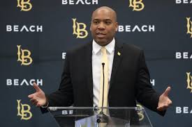 This is my dream job': Chris Acker introduced as Long Beach State men's  basketball coach