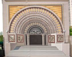 This Is A Trompe L Oeil Mural Based Upon Louis H Sullivan S Golden Door From The Transportation Building At The W Murals Street Art Building Art Trompe L Oeil