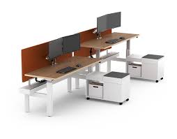 The Integrated Design Of Seven Workbench Includes Advanced Cable Management And Increased Cost Effic Office Furniture Solutions Workstation Office Workstations