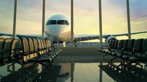 Airport Terminal Travel Transportation Departure Business Airplane Holidays Stock Footage Transportation De Airports Terminal Glass Facades Departures Board