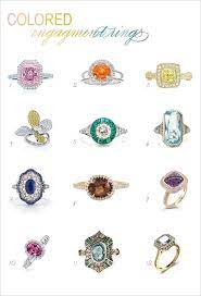 Colored Stone Engagement Rings Colored Engagement Rings Colored Diamond Engagement Rings Colored Diamonds Engagement