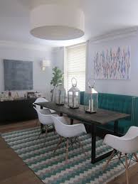 Alison S Sophisticated And Posh London Home Narrow Dining Tables Dining Sofa Banquette Seating In Kitchen