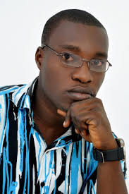 Young poet Oppong Clifford Benjamin speaks