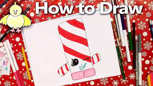 Draw hand and leg of the melonie pips. How To Draw Shopkins Candy Cane Twist Step By Step Drawing Tutorial Video Dailymotion