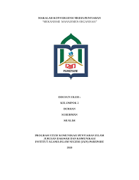 Makalah pengantar manajemen pengantar manajemen dan organisasi disusun oleh: Pdf Makalah Manajemen Organisasi Kelompok 2
