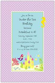 Birthday Invitation Message For Kids Invitation Wording Birthday Invitations Kids Birthday Party Invitation Templates Mermaid Birthday Invitations