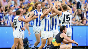 Who are you tipping to win? North Melbourne Outlasts Richmond To Win By 17 Points In Elimination Final At The Mcg Abc News