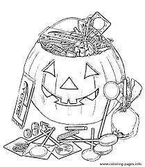 Candy In A Pumpkin Printable Candy Coloring Pages Halloween Coloring Pages Halloween Coloring