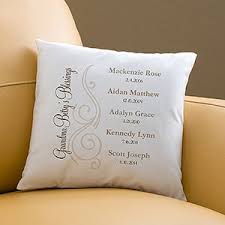 Personalized Throw Pillow For Grandparents 14 Personalized Throw Pillow Personalised Keepsakes Family Monogram