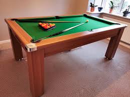 Signature Warwick Pool Dining Table 6ft 7ft Free Delivery In 2020 Pool Table Dining Table Pool Table Sizes Pool Tables For Sale