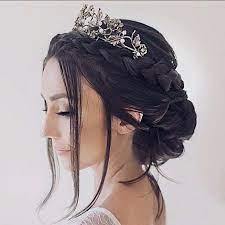 Metal Flower Crown Baroque Headband Laurel Vintage Tiara Gold Flower Crown Baroque Crown Fall Wedding Tiara Greek Crown Fall Tiara In 2021 Quince Hairstyles Braided Hairstyles For Wedding Bride Updo