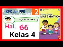 Kunci jawaban buku siswa kelas 6 tema 2 halaman 66 67 68. Jawaban Ayo Mencoba Hal 66 Matematika Kelas 5 Sd Fpb Youtube