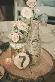 No two pieces are exactly alike. 35 Rustic Wood Slab Centerpieces Into Your Wedding Trendy Wedding Ideas Blog