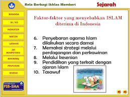 Cara penyebaran islam di asia tenggara diantaranya: Faktor Berkembangnya Islam Di Indonesia Dengan