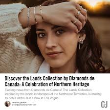 Exciting news from Diamonds de Canada! The Lands Collection, inspired by  the iconic landscapes of the Northwest Territories, is making its debut at  the JCK Show in Las Vegas. This 42-piece collection