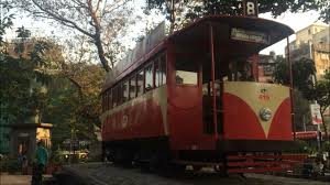 Mumbai Tram , Tram bogie displayed at ...