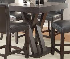 Compare this to standard tables, which are usually less than 30 inches high. Mannes Cappuccino 5 Pcs Counter Height Table Set 100523