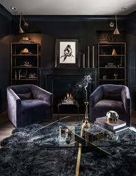 25 Lovely Living Room Decor Ideas With Black Walls Livingroom Livingroomideas Livingroomdecor Black Living Room Dark Living Rooms Masculine Living Rooms