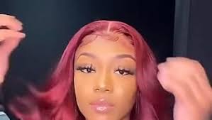 Amazon.com : WUANYO 99j Burgundy Lace Front Wigs Human Hair 20 Inch 13x6  Body Wave Human Hair Lace Front Wigs for Black Women 180 Density HD  Transparent Glueless Wigs Human Hair Pre