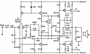 300w Subwoofer Power Amplifier Amplifiercircuits Com Rangkaian Elektronik Elektronik