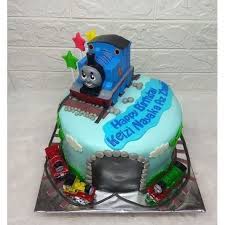 Untuk pembelian tiket di loket stasiun dilayani mulai 3 jam sebelum jadwal keberangkatan kereta api. Jual Kue Ulang Tahun Thomas 22cm Triple Coklat Raline Cake Jakarta Barat Raline Cake Tokopedia