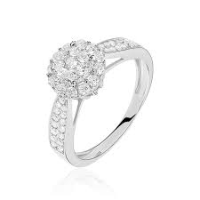 L'histoire des solitaires diamants de fiançailles et de l'alliance de mariage a perduré dans le temps. Bagues Avec Pierre Or Diamant Ronde Pavage Blanc 375 1000 B3dfbdw849l Histoire D Or