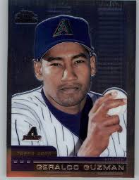 Amazon.com: 2000 Topps Chrome Traded #T31 Geraldo Guzman NM-MT RC Rookie  Arizona Diamondbacks Baseball MLB : Collectibles & Fine Art