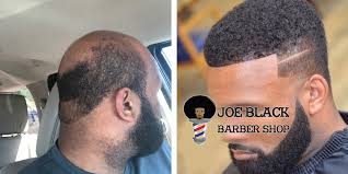 This can be proven since all cuts work differently and perfectly for black men. Men S Hair Replacement Services In Houston Tx Joe Black Barbershop