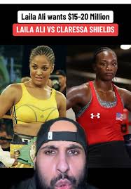 Muhammad Ali Daughter Versus Clarissa Shields