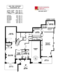 12 619 Square Foot Vancouver Estate Home Lower Level Basement Floor Plan Page 1 Of 3 Chateau Du Pine D Basement Flooring Basement Floor Plans Floor Plans